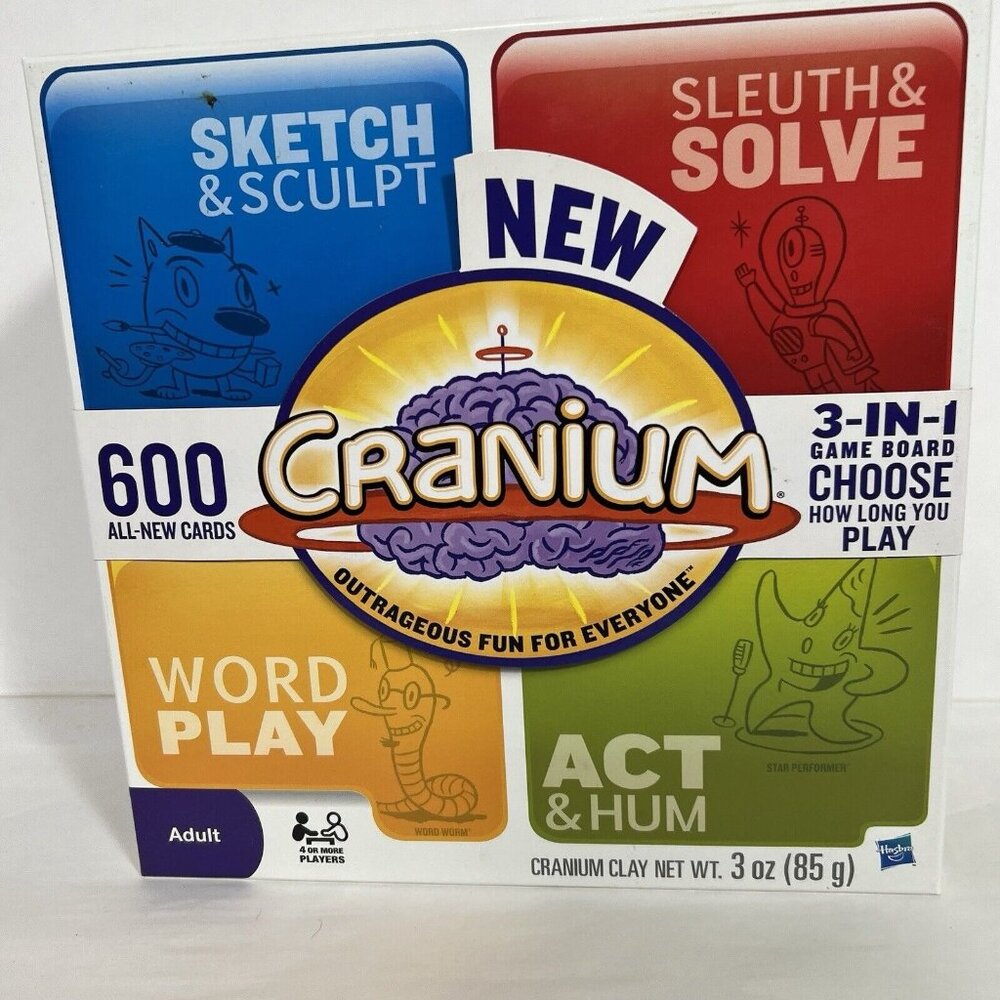 2009 Hasbro Cranium Outrageous Fun For Everyone‎ Board Game